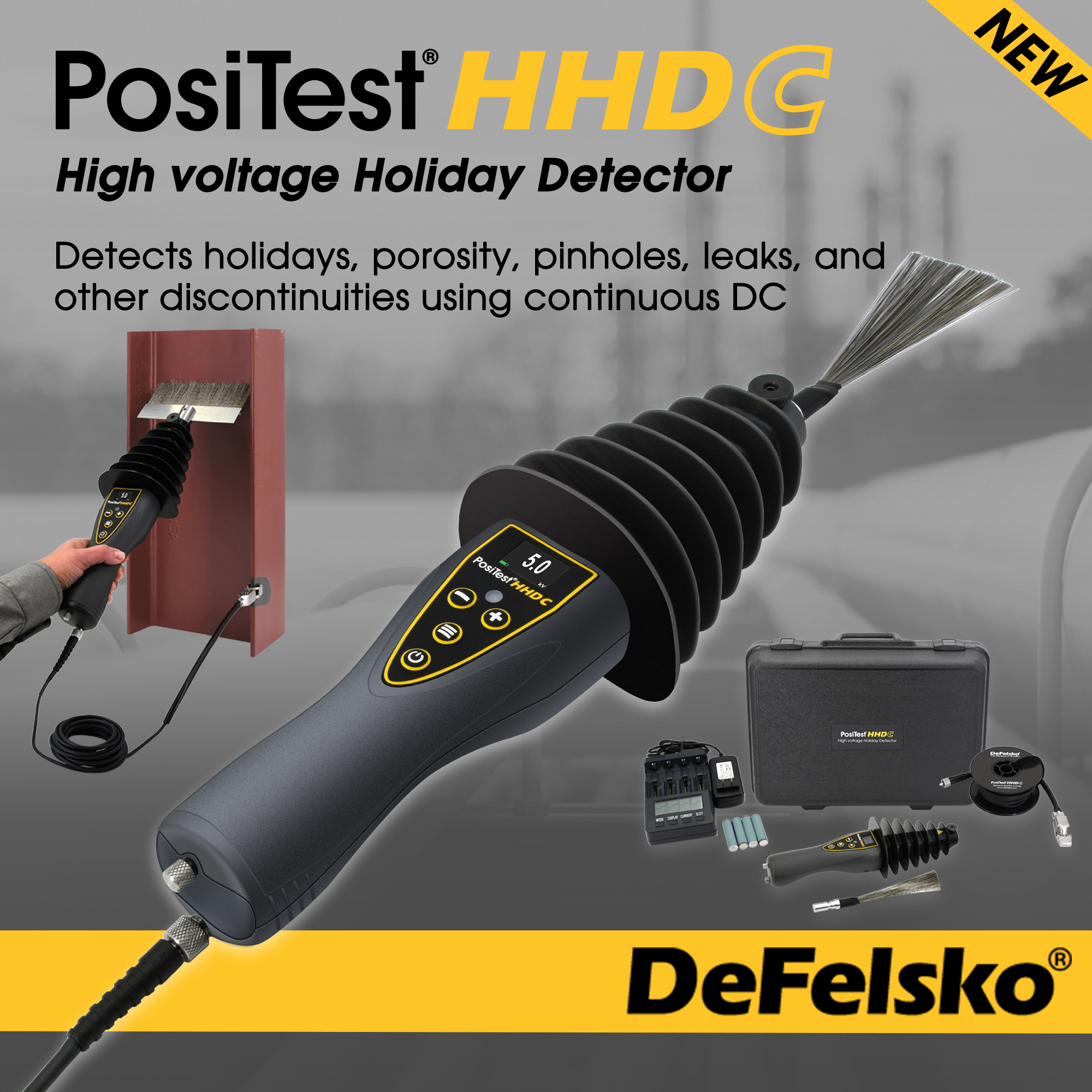 เครื่อง High Voltage Holiday – Positest HHD C