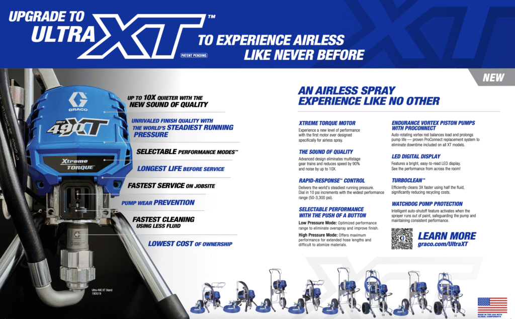 airless เครื่องพ่นสี Graco