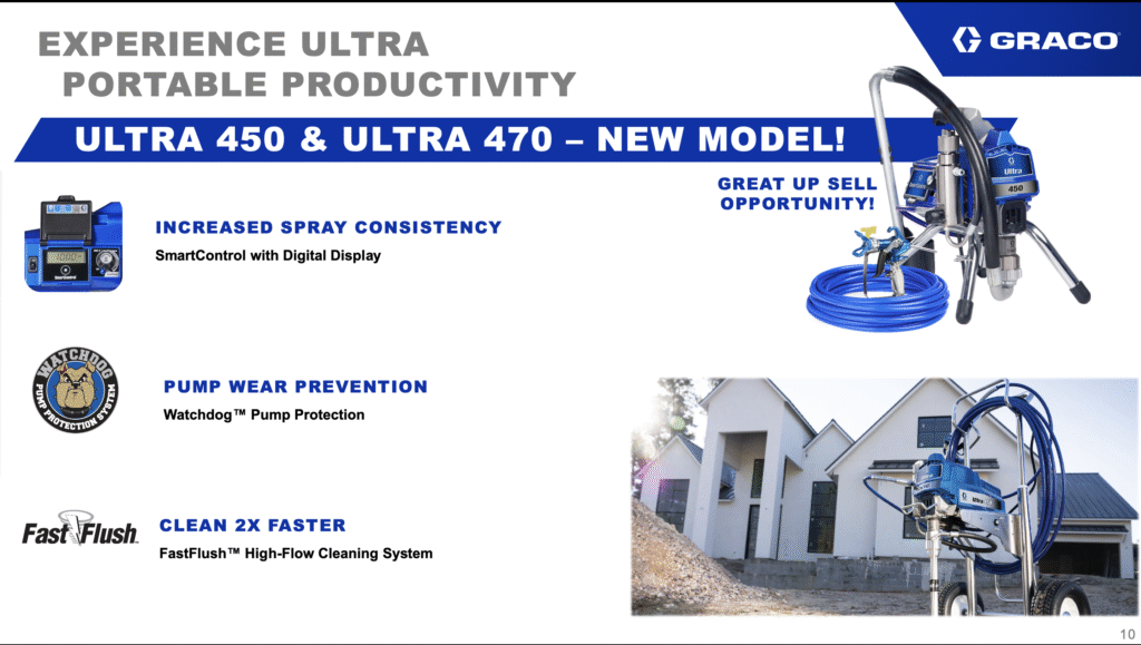 เครื่องพ่นสี ไฟฟ้า GRACO Airless 390