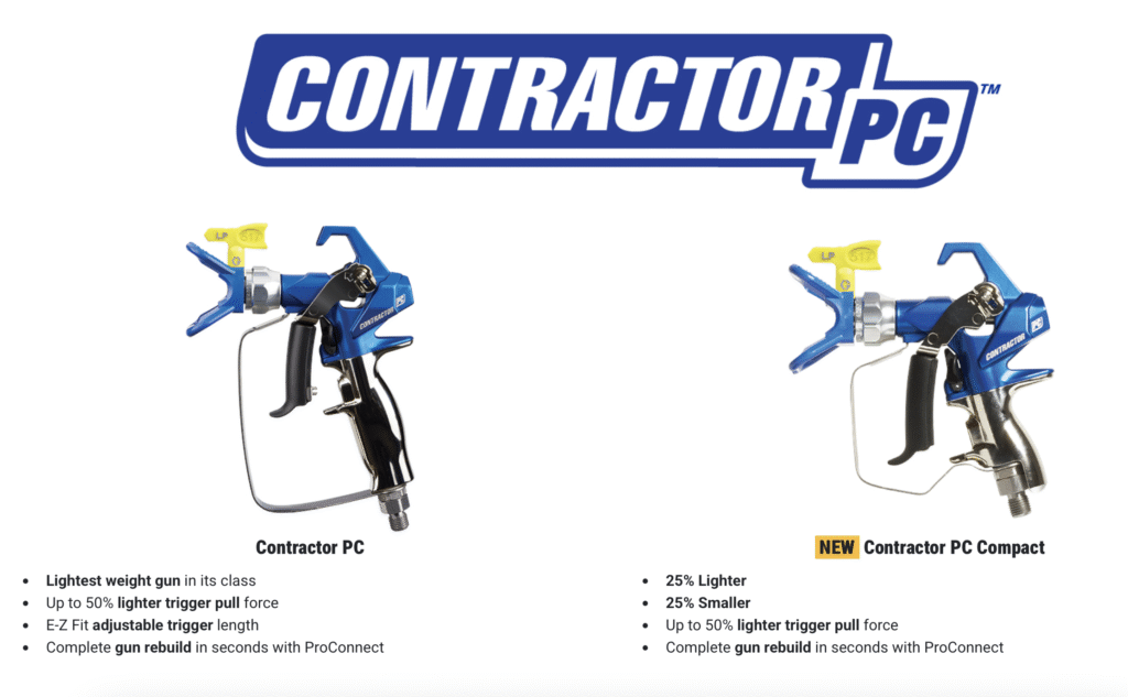17Y043 17Y470 17Y042 Graco Contractor PC gun 2