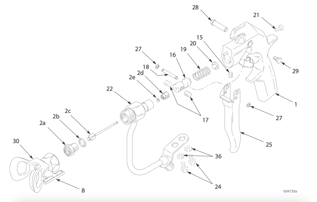 GRACO Heavy-Duty Texture Gun 241705